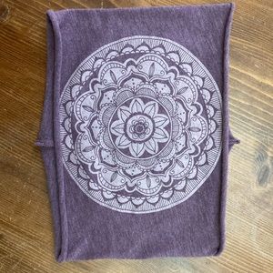 Soul Flower Mandala Purple Boho Headband